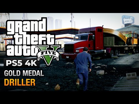 GTA 5 PS5 - Mission #81 - Driller [Gold Medal Guide - 4K 60fps]