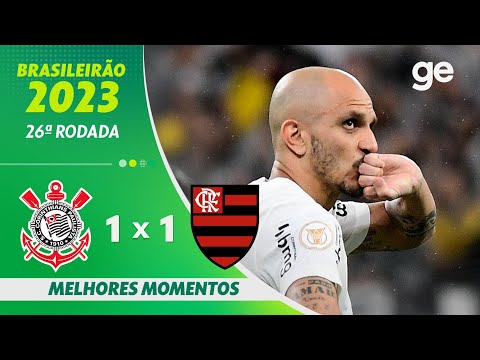 Gols e lances de Corinthians x Flamengo