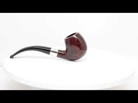 NEW Dunhill Smoking Pipe 1997 Bruyere Christmas Edition W Silver Band From PIPELIST.COM