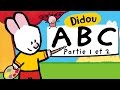 Apprendre l'Alphabet avec Didou | A à Z (Partie 1 et 2) HD , plus 🎨 ici ⬇⬇⬇