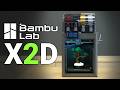 Видеообзор Bambu Lab X2D AMS Combo