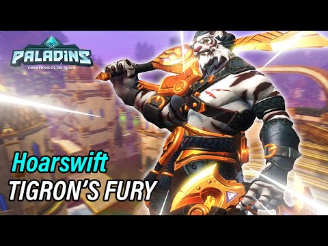 Hoarswift Tiberius Pro Competitive l MASTER l TIGRON’S FURY l PALADINS GAMEPLAY