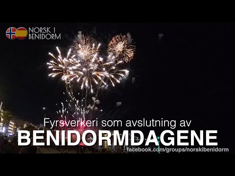 Avslutningen av Benidormdagene 2025