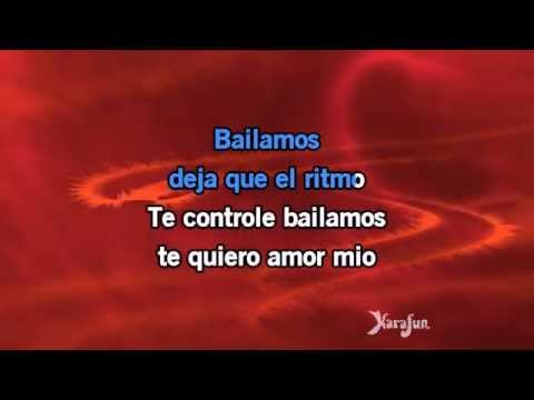 Karaoke Bailamos (Spanish version) - Enrique Iglesias *
