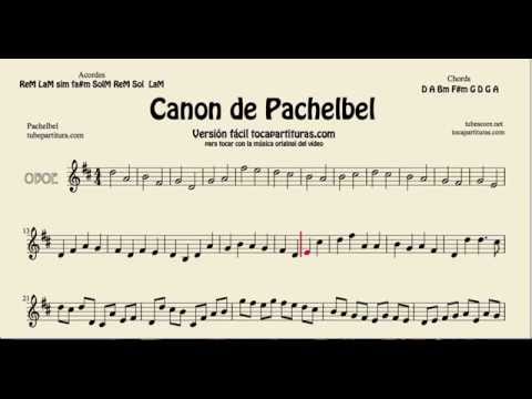 Pachelbel's Canon in D Sheet Music for Oboe