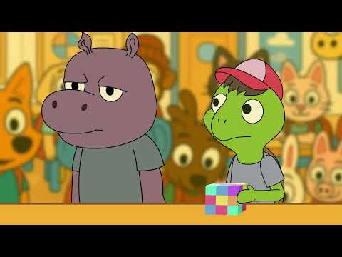 Tank Turtle's First Day of School: Making Friends with Hippy | Kindness Story for Kids | StudyTurtle