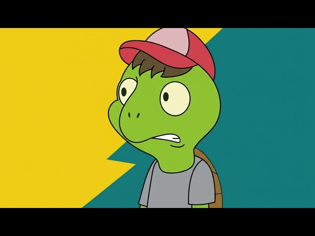 Tank Turtle's First Day of School: Making Friends with Hippy | Kindness Story for Kids | StudyTurtle