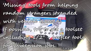 GM (Safari Astro) distributor cap, rotor, spark & wire + cheap toolset vlog