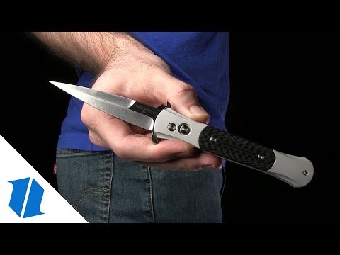 Pro-Tech The Don Automatic Knife Black/Cocobolo (3.5" Satin) 1706-C