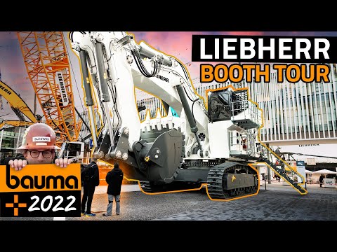 Der größte Stand auf der Bauma 2022 | Liebherr