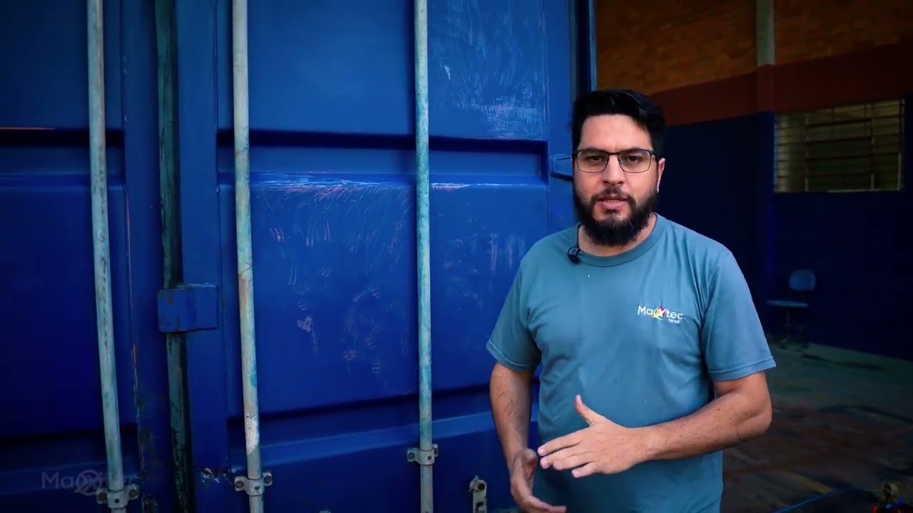 Container - COMO GASTAR POUCO na pintura do seu container com GALVIMAX!