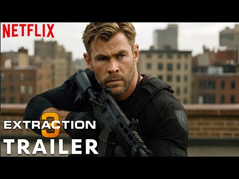 Extraction 3 (2025) - First Trailer | Chris Hemsworth, Elizabeth Olsen | Concept