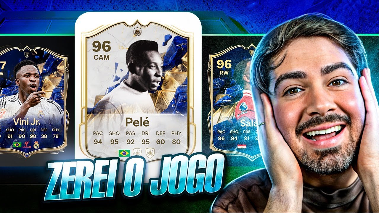 ZEREI O FC 25! CONSEGUI O PELÉ TOTY!!! FUT DRAFT
