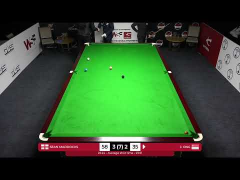 Sean Maddocks vs Jia Jun (Jaden) Ong- WSF Championship 2023 - Last 64