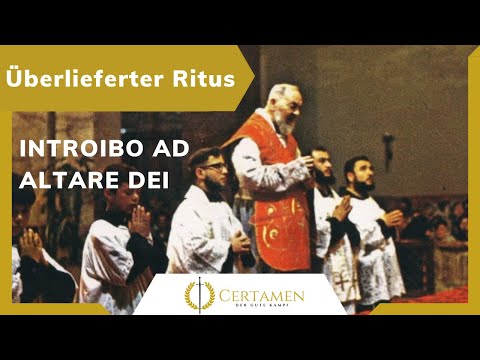 Die alte Messe – das Stufengebet