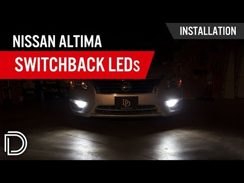 How to Install Nissan Altima Front Turn Signal Switchback LEDs