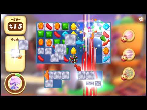Candy Crush Tales Level 69 - NO BOOSTERS + FULL STORY + NO ADS 📖 | SKILLGAMING ✔️