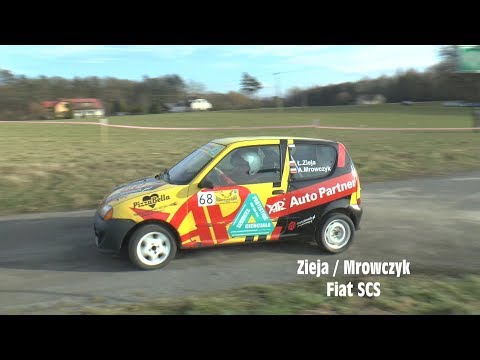 6 Runda RPŚ 2018 - Hażlach - Łukasz Zieja / Andrzej Mrowczyk - Fiat SCS