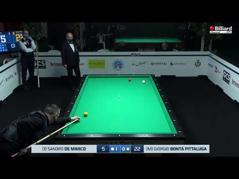Bontà Pittaluga Giorgio VS De Marco Sandro  -  22° Campionato Italiano Cerreto Guidi