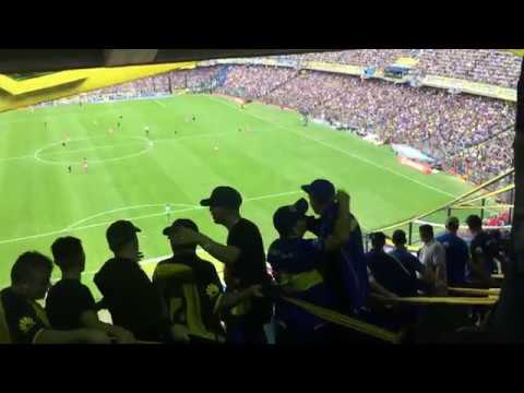 "Vamos los bosteros vamos a ganar - Boca Unión 2017" Barra: La 12 • Club: Boca Juniors