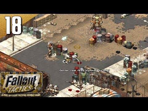 Fallout Tactics: 100% (Insane) Walkthrough Part 18 - Great Bend (No Commentary)