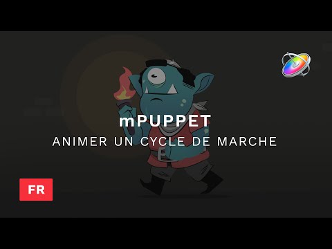 Animer un cycle de marche avec mPuppet dans Motion d’Apple - MotionVFX
