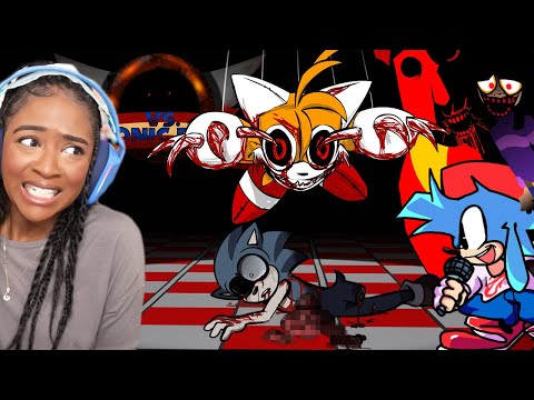 Friday Night Funkin': VS Sonic.EXE 2.0 Update FULL WEEK + All Secrets +  Cutscenes [FNF Mod/HARD] 