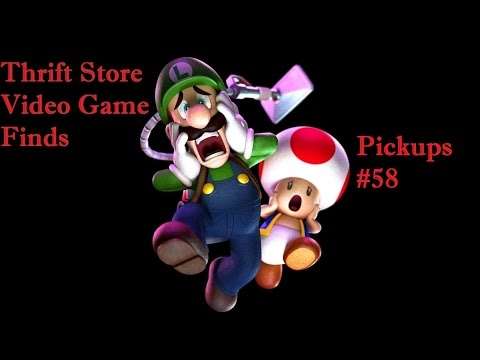 Thrift Store Video Game Finds: Pick ups #58