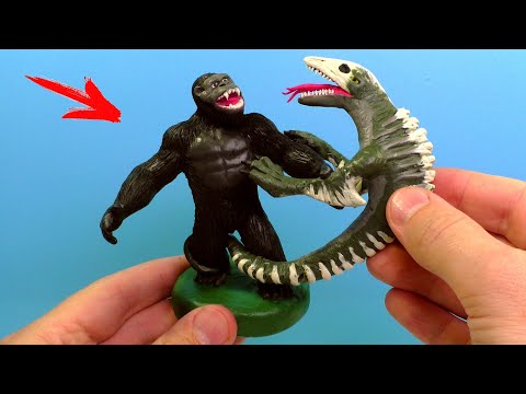 Making King Kong vs Skullcrawler with Clay | King Kong: Skull Island