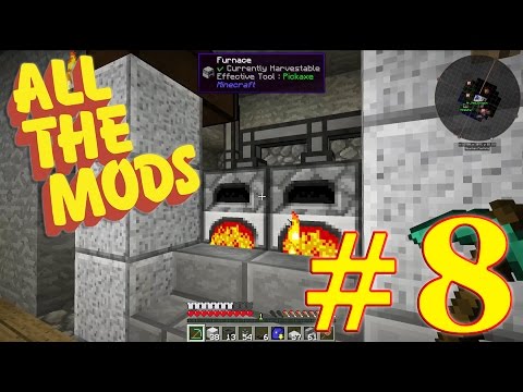 Minecraft : All The Mods 1.10.2 : #8 - Poverty Auto Smelter Upgrade!