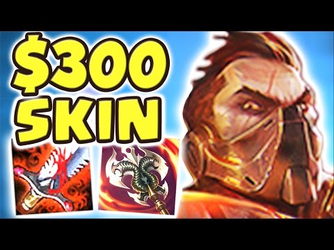 $300 SKIN !! NEW DREADNOVA DARIUS JUNGLE SPOTLIGHT | HIS MOM BEAT HIM AFTER THIS ONE - Nightblue3