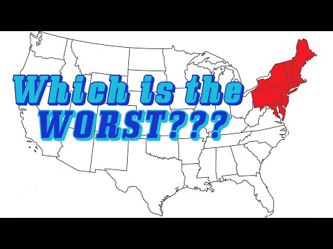 Which State In The Northeast Is The WORST??