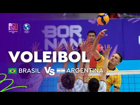 Brasil vs Argentina - Final de Voleibol Masculino - Juegos Panamericanos Junior ASU 2025