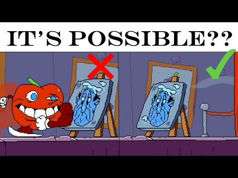 You can P rank Pepperman WITHOUT losing the Peppino painting