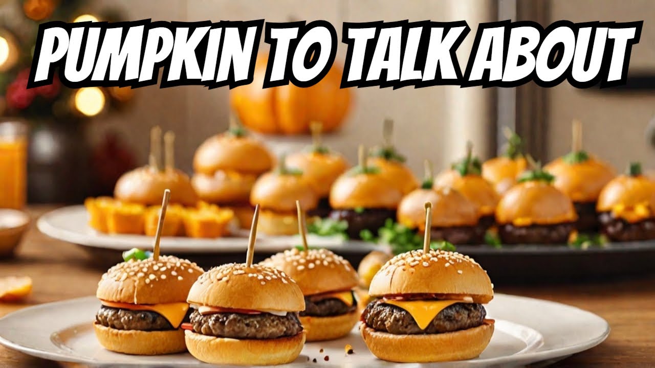 Burger of the Day: Pumpkin to Talk About with a Spooky Rummy in My Tummy!