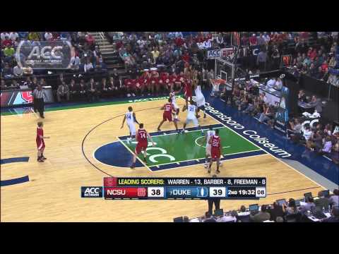 ACC Player of the Year T.J. Warren vs ACC Rookie of the Year Jabari Parker