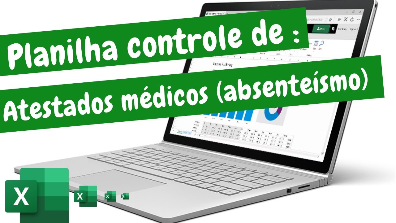 Planilha controle de atestados (absenteísmo) completo