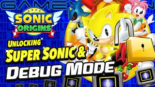 Sonic Origins - How to Unlock Super Sonic + Debug Mode & Level Select Codes