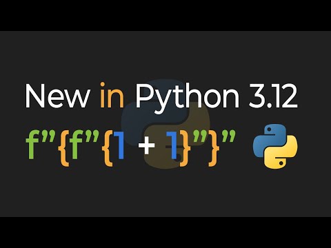 New In Python 3.12: Nested F-Strings