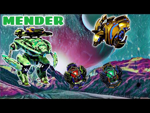 War robots - 8.000.000 Damage with one Mender + Armadillo drone