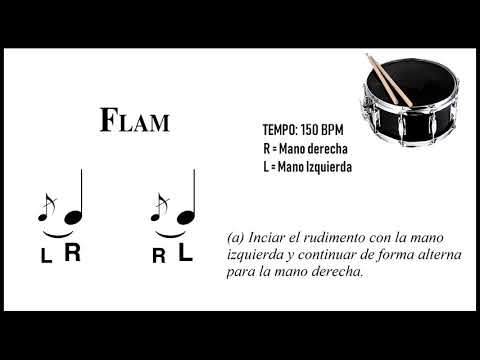 20. Flam – 40 RUDIMENTOS | Clases de Batería (FULL AUDIO)
