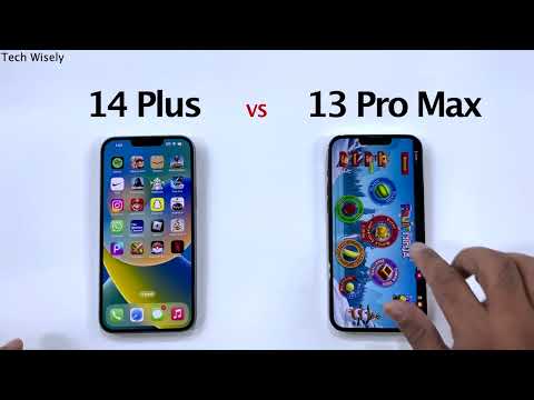 iPhone 14 Plus vs 13 Pro Max - SPEED TEST
