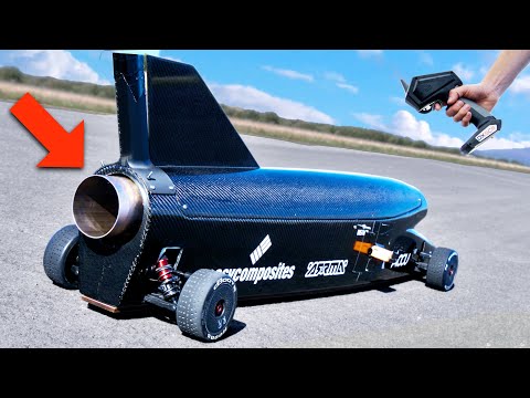 RC Jet Car SPEED RECORD Attempt