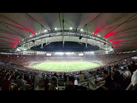Fla Flu no Maracanã  - Vitória Tricolor por 2 a 1