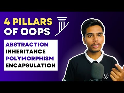 4 Pillars of Object Oriented Programming  - Abstraction, Inheritance, Encapsulation and Polymorphism