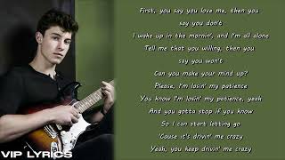 Shawn Mendes - Patience (Lyrics)