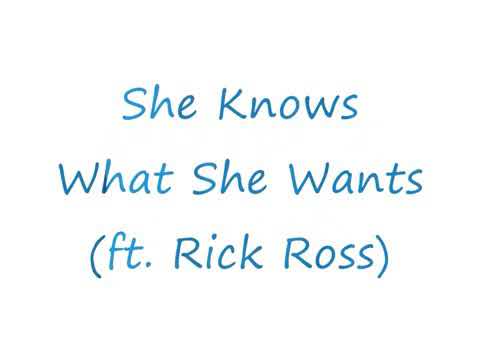 R Kelly featuring Rick Ross - She Knows What She Wants Is Doing To Me