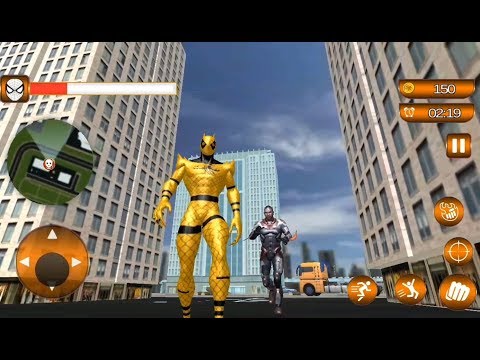Flying Superhero Adventure Fight | Superhero Vs City Gangster - Android GamePlay