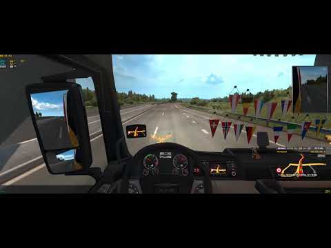 Promilowe granie 🎮 ✅ETS2 - Multi Player Man Euro 6 By SCS 1.34 Trasy firmowe