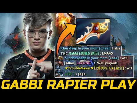 GABBI RAPIER STEAL PLAY DOTA 2